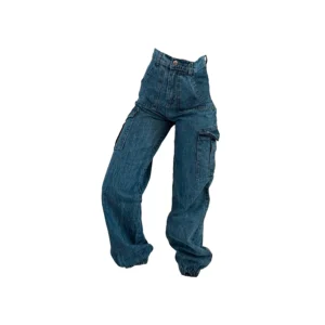 jeans cargo mujer