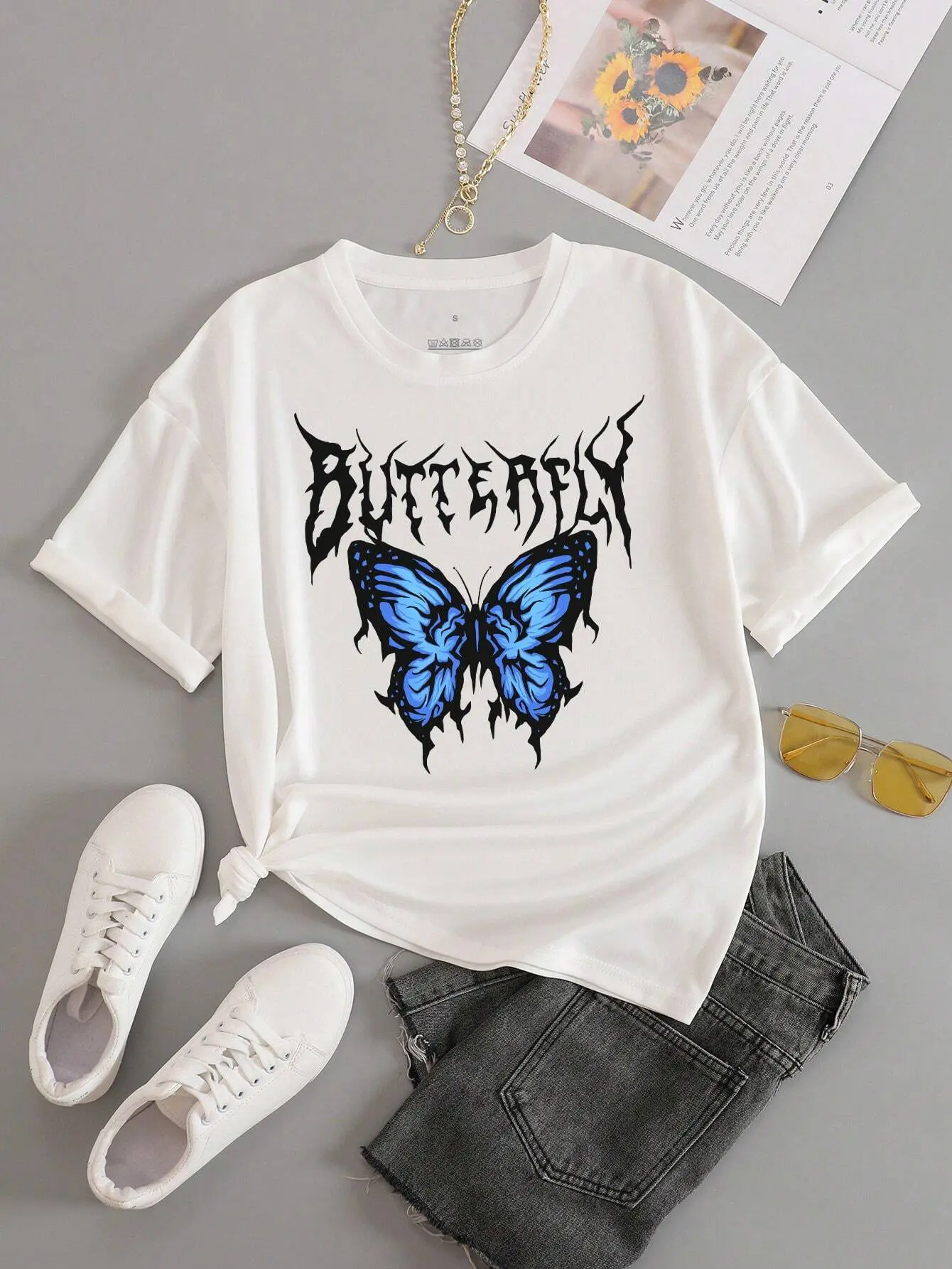 remera butterfly